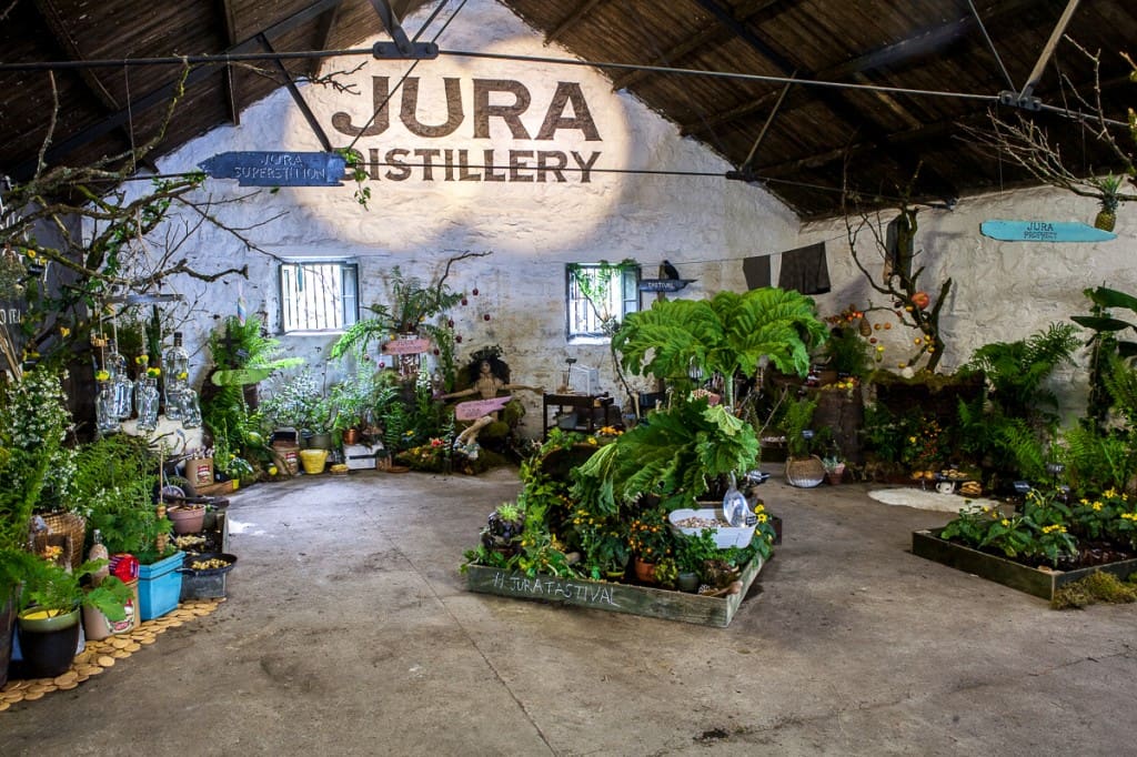 Der Tastival Garten, (c) Jura Distillery
