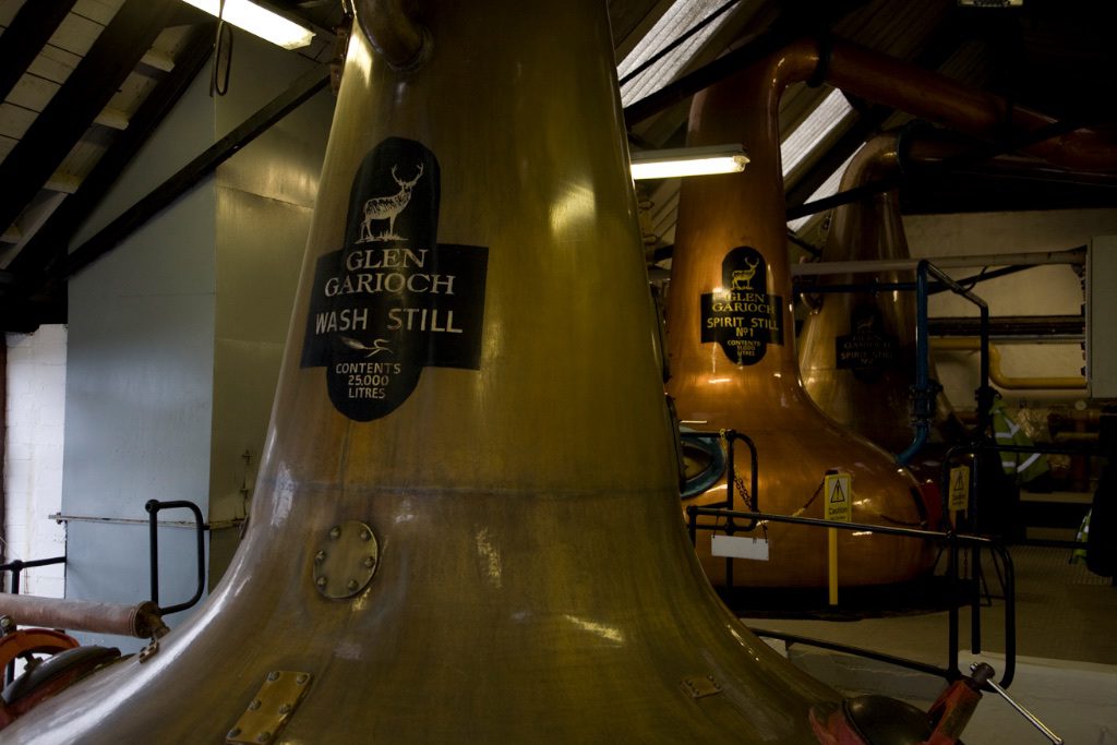 Glen Garioch Brennblasen