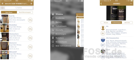 Screenshots Whisky App 3