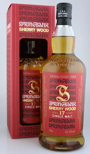 Neue Abfüllung von Springbank: 17 jähriger in Fassstärke