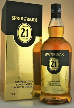 Springbank, 21yo, 46%