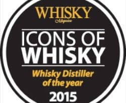 Distiller of the year 2015 by Whisky Magazine