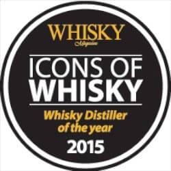 Distiller of the year 2015 by Whisky Magazine