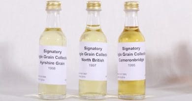 Ayrshire, North British und Cameronbridge Grain Whisky