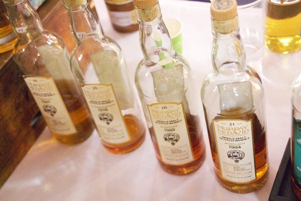 Vier aus der Mission Gold Serie waren am Stand von Whiskymax zu probieren.