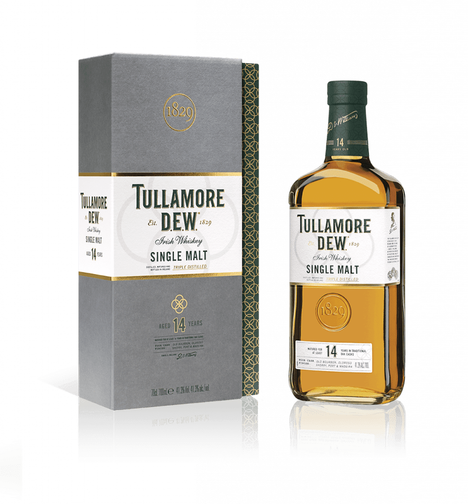 Tullamore D.E.W._Single Malt_14 Year Old_mit Box_Freisteller