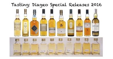 Diageo Special Releases 2016 - Tasting