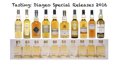 Diageo Special Releases 2016 - Tasting