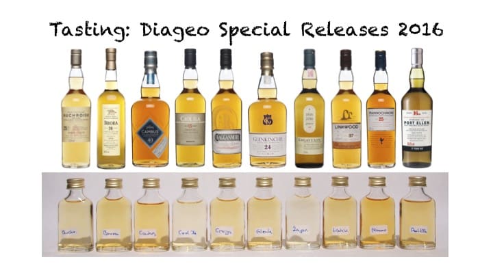 Diageo Special Releases 2016 - Tasting