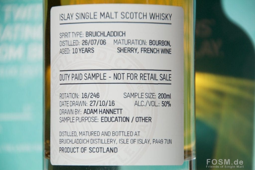 #TENSTROIKA Bruichladdich