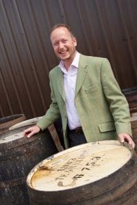 Alex Bruce, Managing Director, Adelphi Distillery Ltd. 29 July 2016. Charlestown. Credit: Photo by Tina Norris. Copyright photograph by Tina Norris. Not to be archived and reproduced without prior permission and payment. Contact Tina on 07775 593 830 info@tinanorris.co.uk www.tinanorris.co.uk