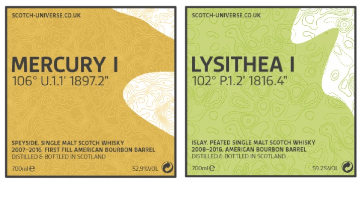 Scotch Universe Labels