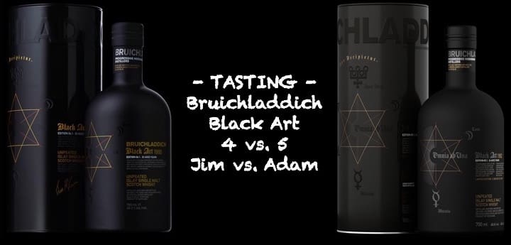 Bruichladdich Black Art 4 versus 5