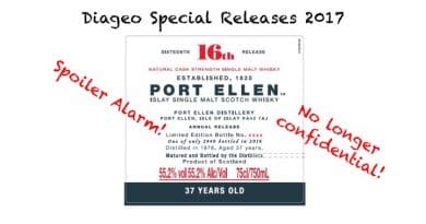 Diageo Special Release 2017 - Spoiler Alarm
