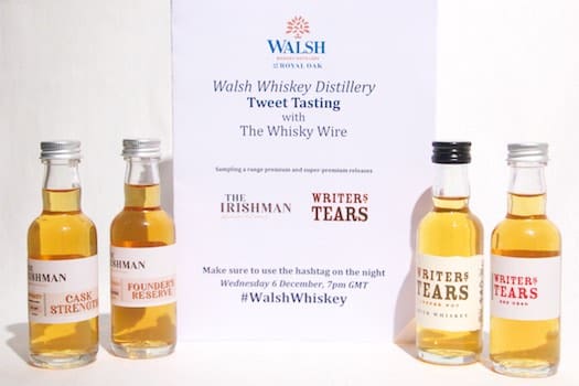 Twitter Tasting #WalshWhiskey