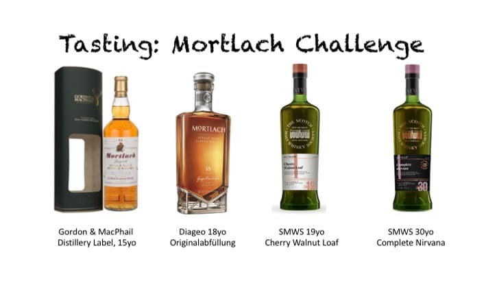 Mortlach im Vergleich