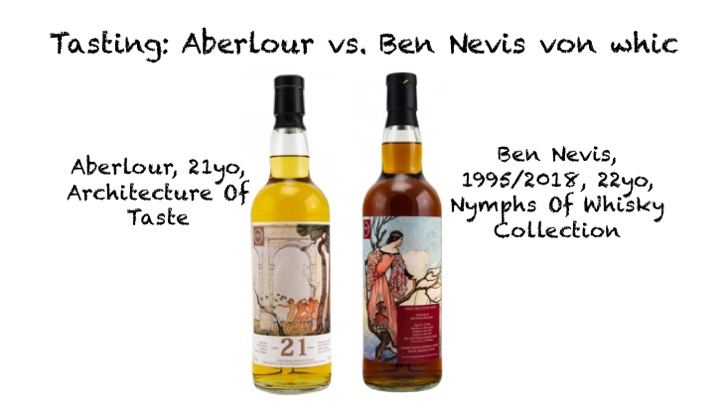 Tasting whic Aberlour Ben Nevis