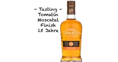 Tasting: Tomatin Moscatel