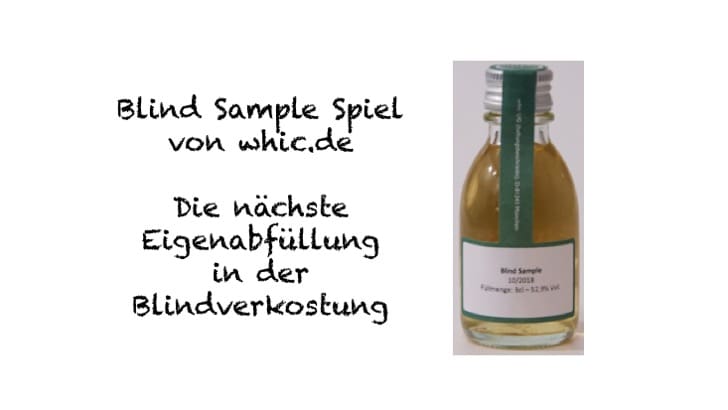 Blind Sample Spiel von whic.de