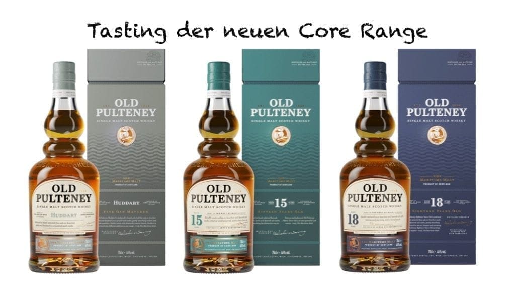 Tasting Old Pulteney Core Range 2018