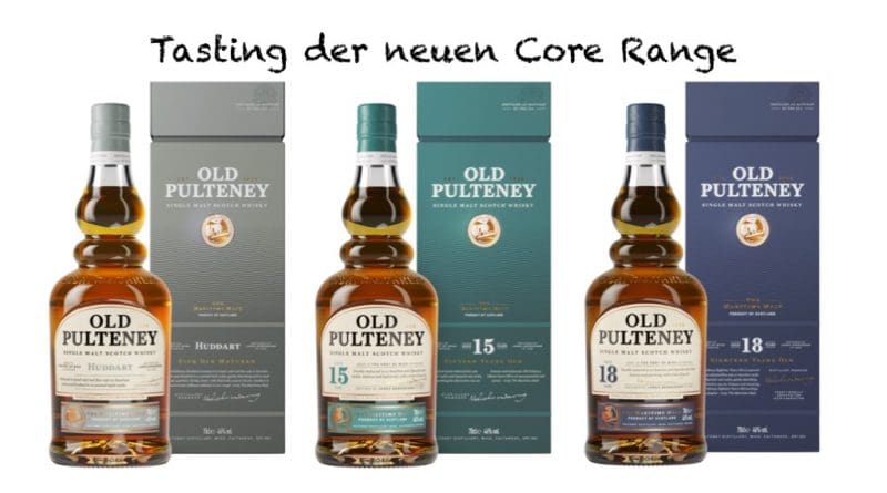 Tasting Old Pulteney Core Range 2018