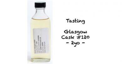 Tasting Glasgow Cask 120 2yo