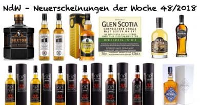 Whisky Neuerscheinungen Woche 48 2018