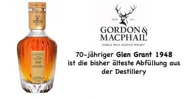 Gordon & MacPhail Glen Grant 70 Jahre von 1948