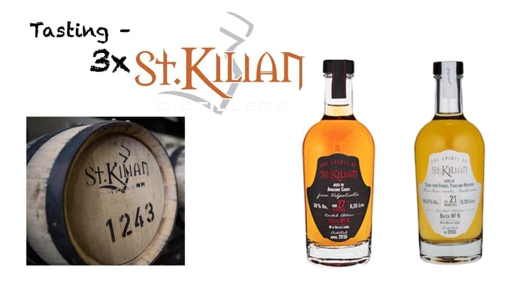Tasting - 3x Spirit of St Kilian