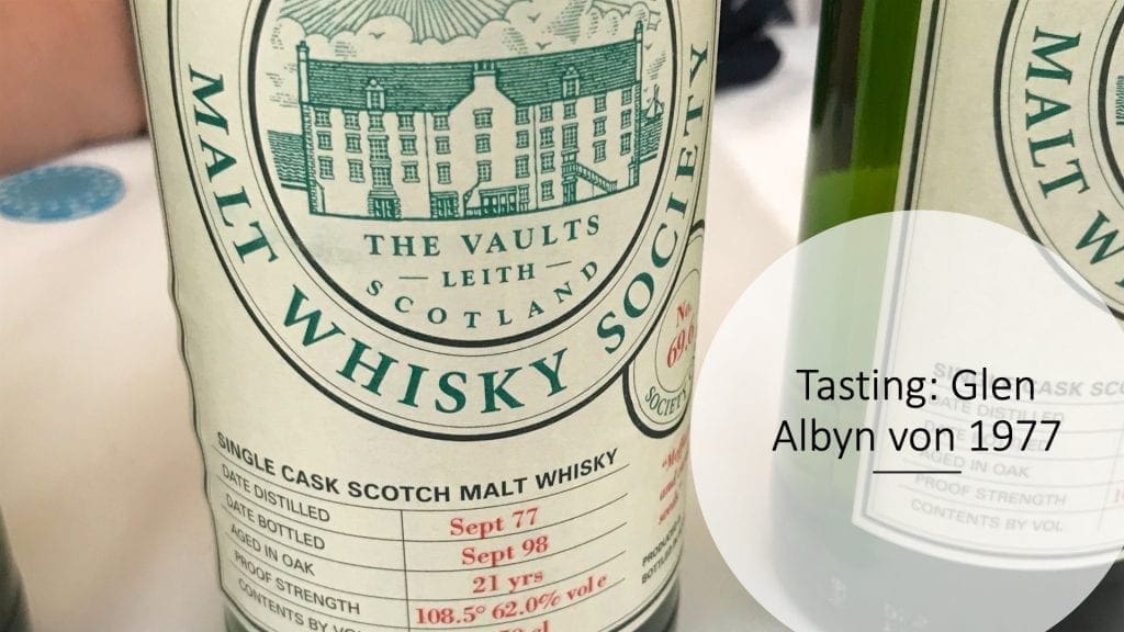 Tasting SMWS Glen Albyn