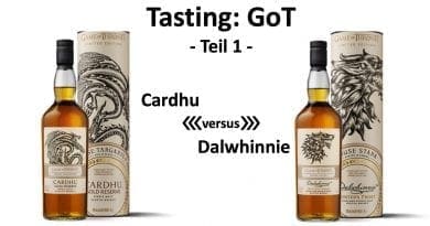 Tasting - GoT Teil1 Cardhu Dalwhinnie