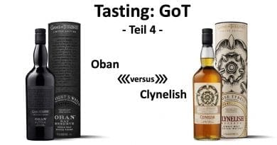 Tasting - GoT Teil4 Oban versus Clynelish
