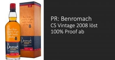 PR: Benromach Cask Strength löst 100% Proof ab