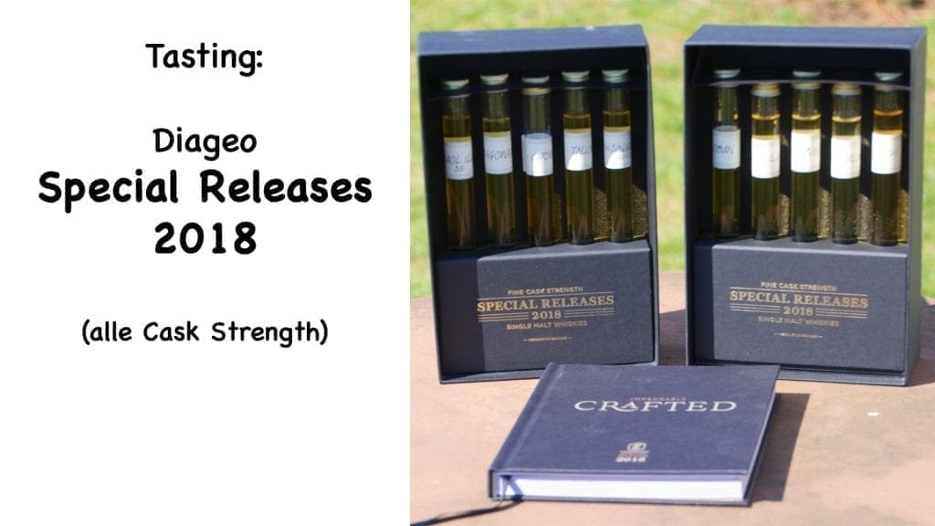 Tasting Diageo Special Releases 2018