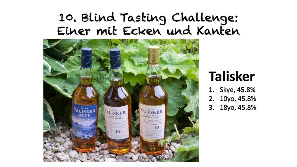 10.te Blind Tasting Challenge - Talisker