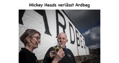 Mickey Heads verlässt Ardbeg