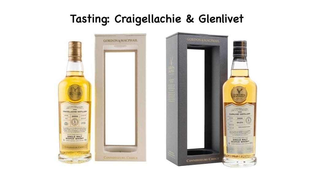 Tasting Craigellachie und Glenlivet