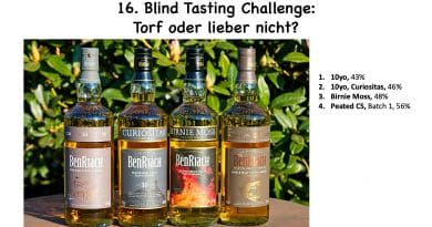 Blind Tasting Challenge BenRiach