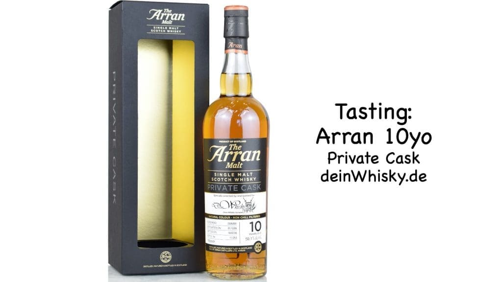 Arran Sonderabfüllung für deinWhisky.de