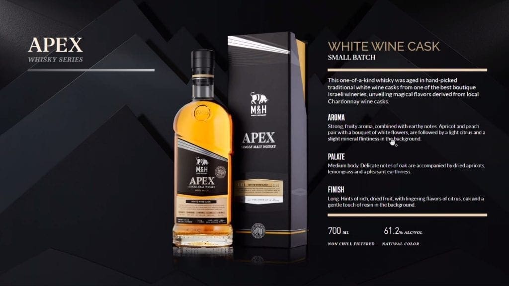 M&H APEX Launch - APEX White Wine Cask