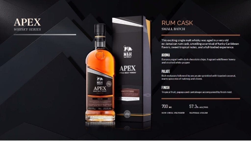 M&H APEX Launch - APEX Rum Cask