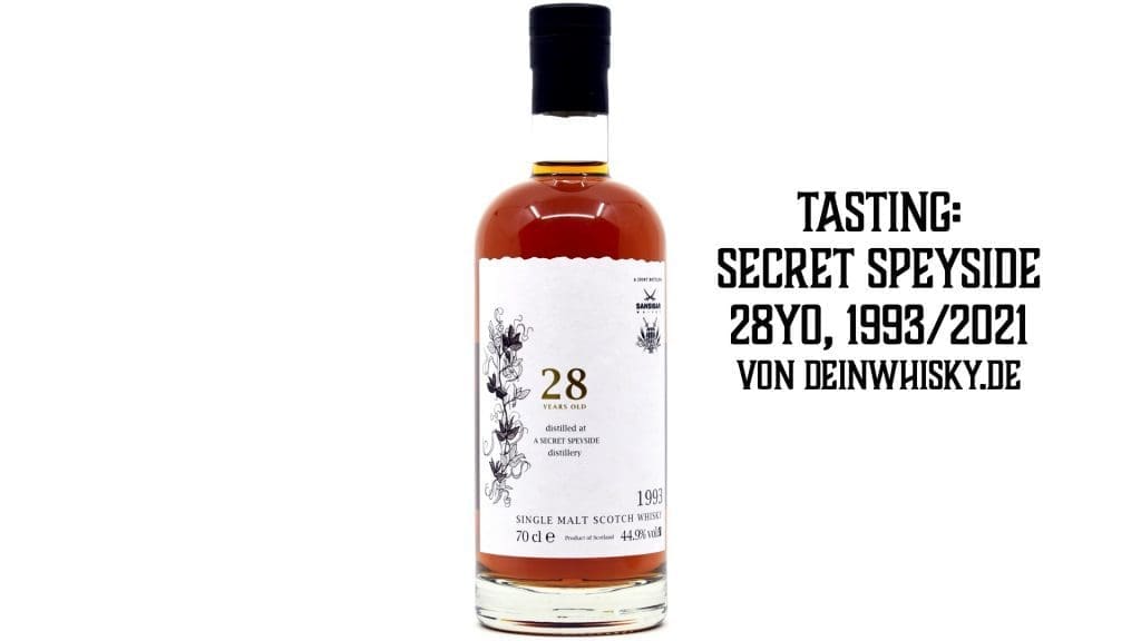 Tasting: Secret Speyside 28yo, 1993/2021 von DeinWhisky.de