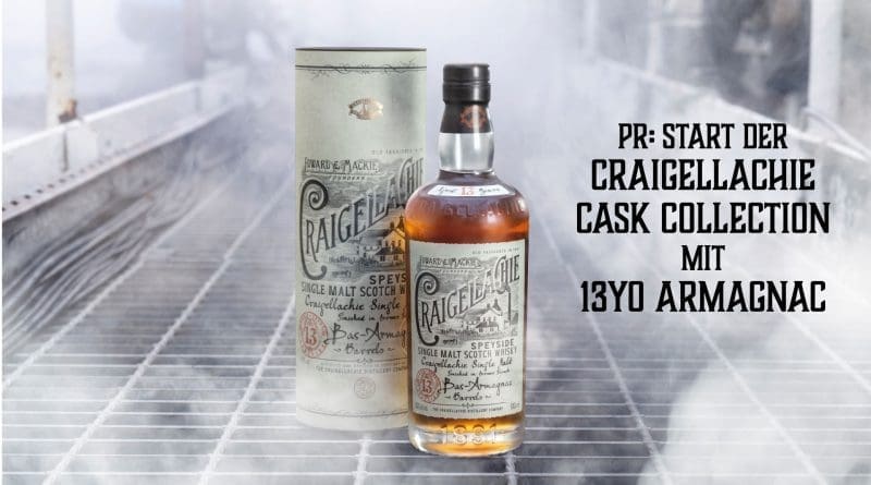 PR: Start der Craigellachie Cask Collection mit 13yo Armagnac