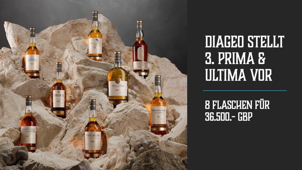 Diageo stellt 3. Prima & Ultima vor