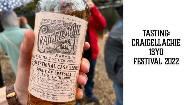 Tasting Craigellachie 13yo Festival 2022