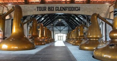 Destillerietour bei Glenfiddich 2022