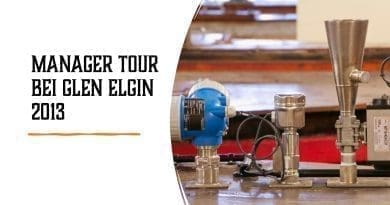 Manager Tour bei Glen Elgin 2013