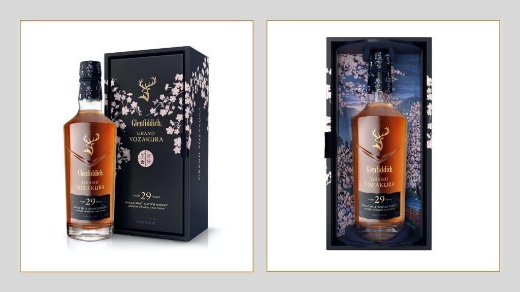 Glenfiddich Grand Yozakura - Flasche und Verpackung