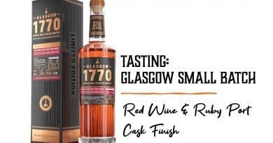 Glasgow Red Wine & Ruby Port Cask Finish Small Batch