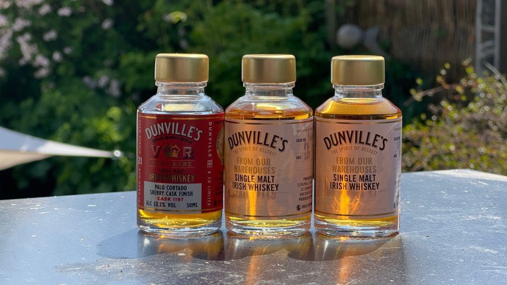 Dunville's - Irischer Whiskey im Härtetest - die drei besonderen Samples